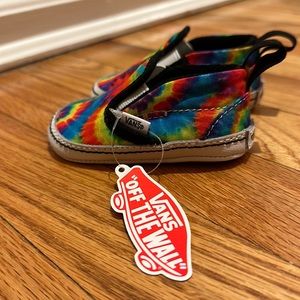 Tie dye baby vans